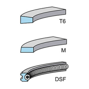 PISTON RING SET STD 1 X CYL TO SUIT DAF