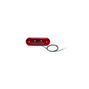 MARKER LAMP RED LED 24V 500MM FLY LEAD (KLTF2099)