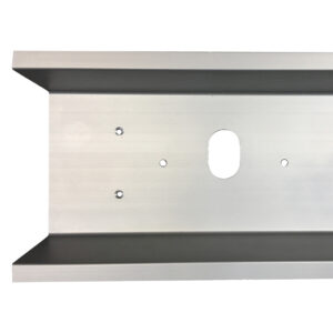 Aluminium Rear Bumper Pre-Drilled