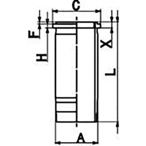 CYLINDER LINER TO SUIT DAF MX11 - 0.50MM