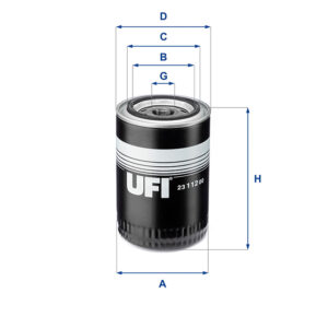 UFI OIL FILTER 23 112 00