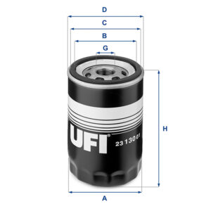 UFI OIL FILTER 23 130 01