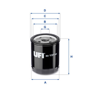 UFI OIL FILTER 23 131 02