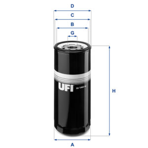 UFI OIL FILTER 23 144 02