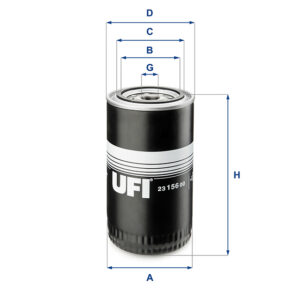 UFI OIL FILTER 23 156 00
