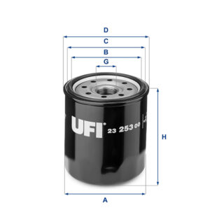 UFI OIL FILTER 23 253 00