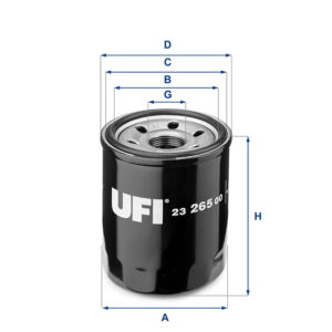 UFI OIL FILTER 23 265 00