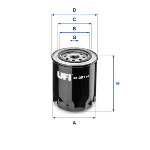 UFI OIL FILTER 23 297 00