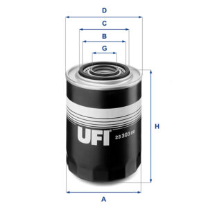 UFI OIL FILTER 23 303 00