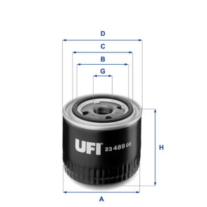 UFI OIL FILTER 23 489 00