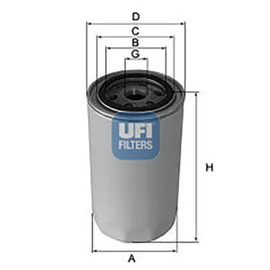 UFI OIL FILTER 23 577 00