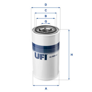 UFI OIL FILTER 23 589 00