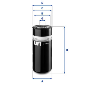 UFI FUEL FILTER 24 120 00