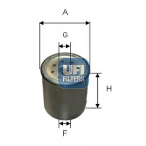 UFI FUEL FILTER 24 158 00