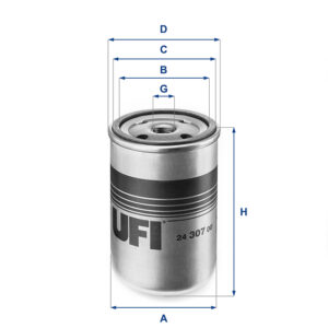 UFI FUEL FILTER 24 307 00