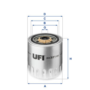 UFI FUEL FILTER 24 321 00