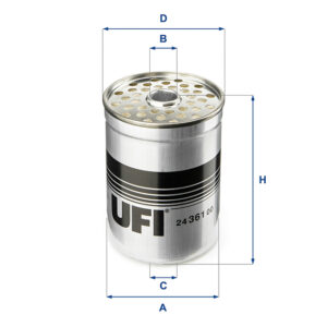 UFI FUEL FILTER 24 361 00
