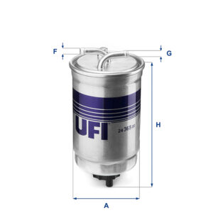 UFI FUEL FILTER 24 365 00