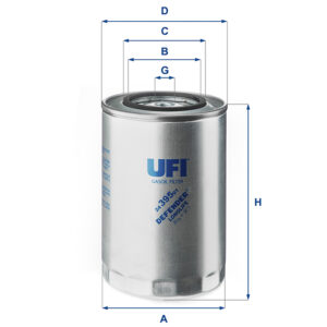 UFI FUEL FILTER 24 395 01
