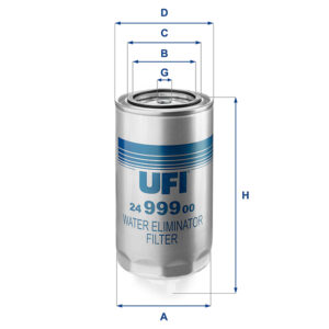 UFI FUEL FILTER 24 999 00