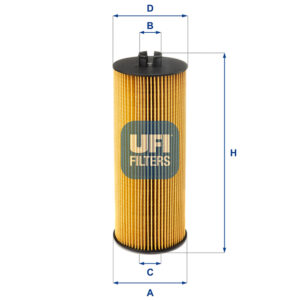 UFI OIL FILTER 25 036 00