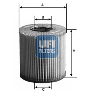 UFI OIL FILTER 25 045 00