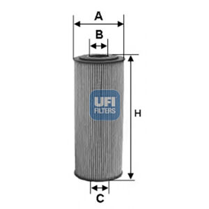 UFI OIL FILTER 25 099 00