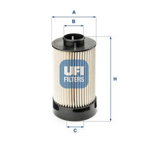 UFI FUEL FILTER 26 072 00