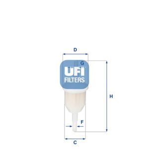 UFI FUEL FILTER 31 009 00