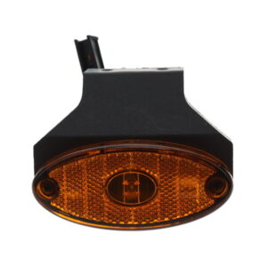 LED Flatpoint Amber Marker Lamp 250mm Cable