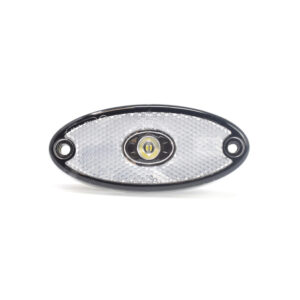FLATPOINT 2 LED CLEAR FRONT MARKER 24V
