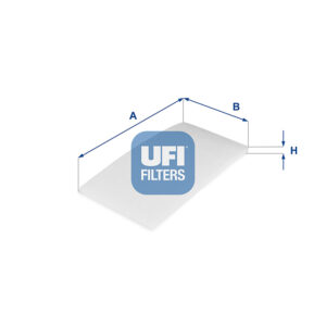 UFI AIR FILTER 53 322 00