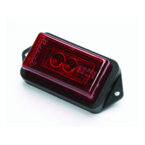 LED Red Marker Lamp with Cable Entry