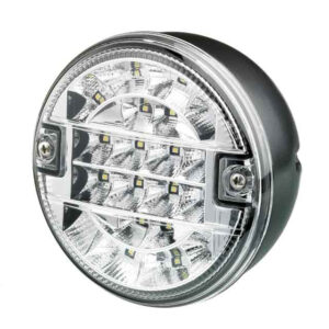 M810 LED Rear Reverse Lamp Round 140mm with Cable Entry