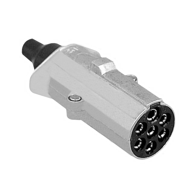 7 Pin Metal Plug N Type 24v with Screw Terminals
