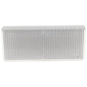 Oblong Clear Reflector 94x44mm Self Adhesive