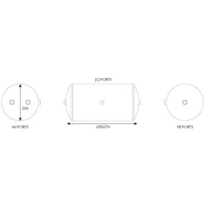 AIR TANK 10LTR X 206MM