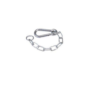 Dog clip and chain 3"