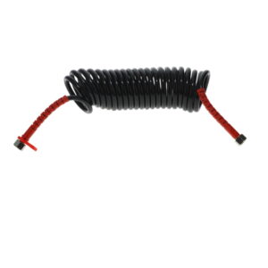 TUV Air Coil - 4.5m - Black with Red Tails - 2xM18F