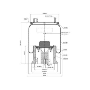 Airspring Assembly SAF