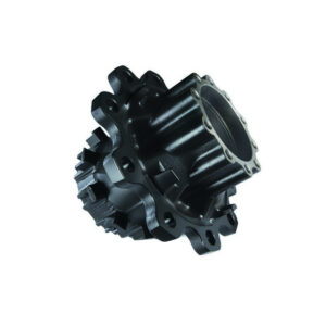 Hub comes with bearings rear axle