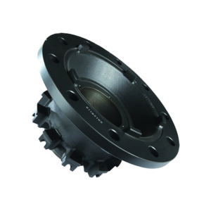 HUB C/W BEARINGS FRONT AXLE