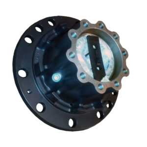 Hub rear comes with bearings and exciter seal