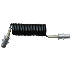 7 Core 'N' Type Electrical Coil with Metal Plugs 4.5m