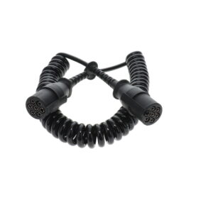 ECOFLEX Electrical Coil 3.5m Black 24v with Metal plugs