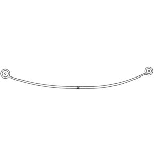 SINGLE LEAF SPRING FORD TRANSIT MK7 REAR