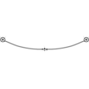 SINGLE LEAF SPRING FORD TRANSIT MK8 REAR