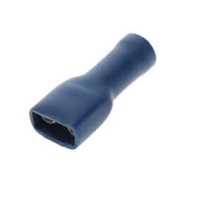 Female Spade Connector Blue 6.3mm