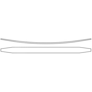 FRONT SINGLE LEAF SPRING IVECO DAILY