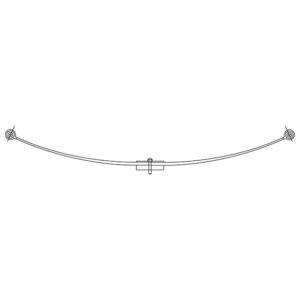 Leaf Spring Front - 1 Leaf
